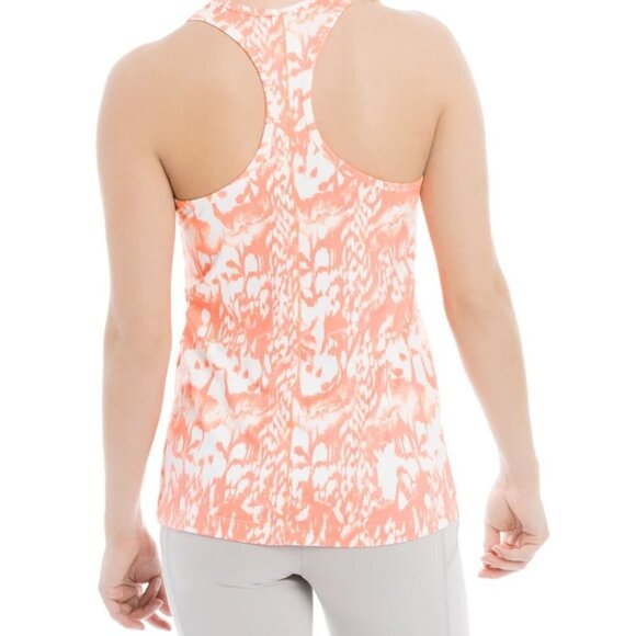 ⭐️ Lole racer-back tank top- peach and white- Size small - Picture 7 of 7